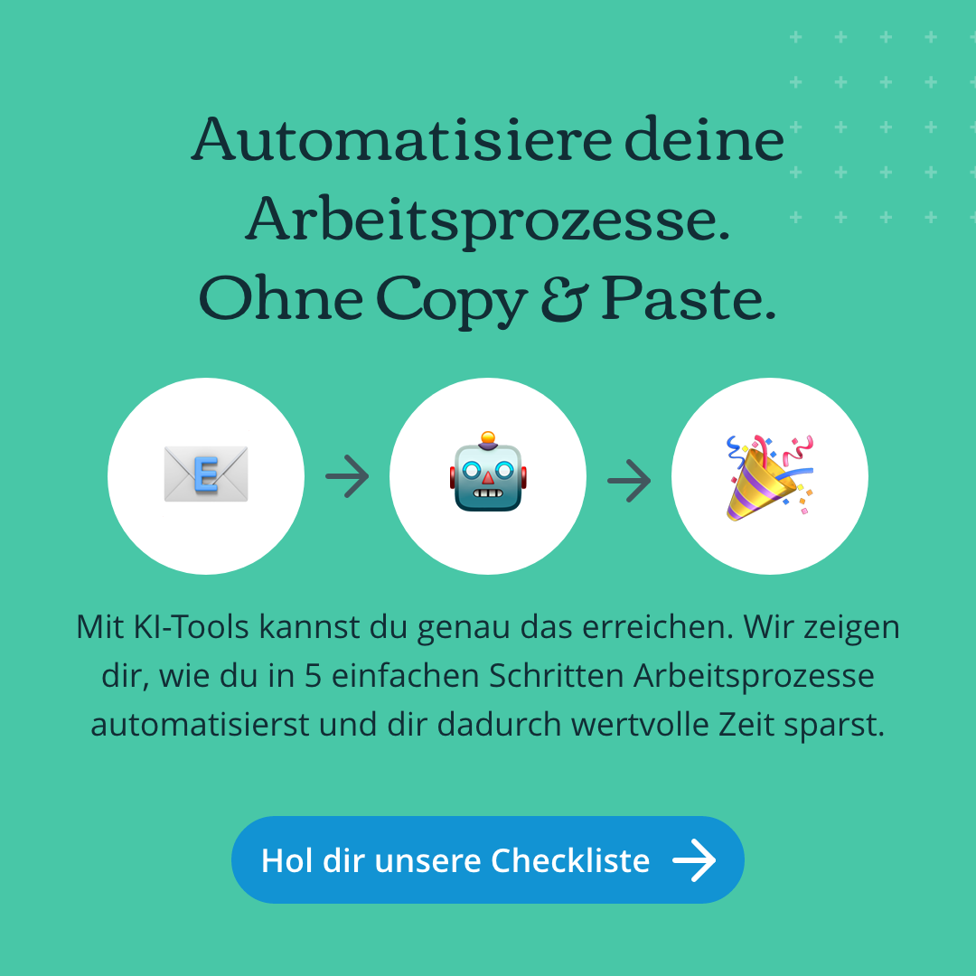 Automatisieren ohne Copy und Paste