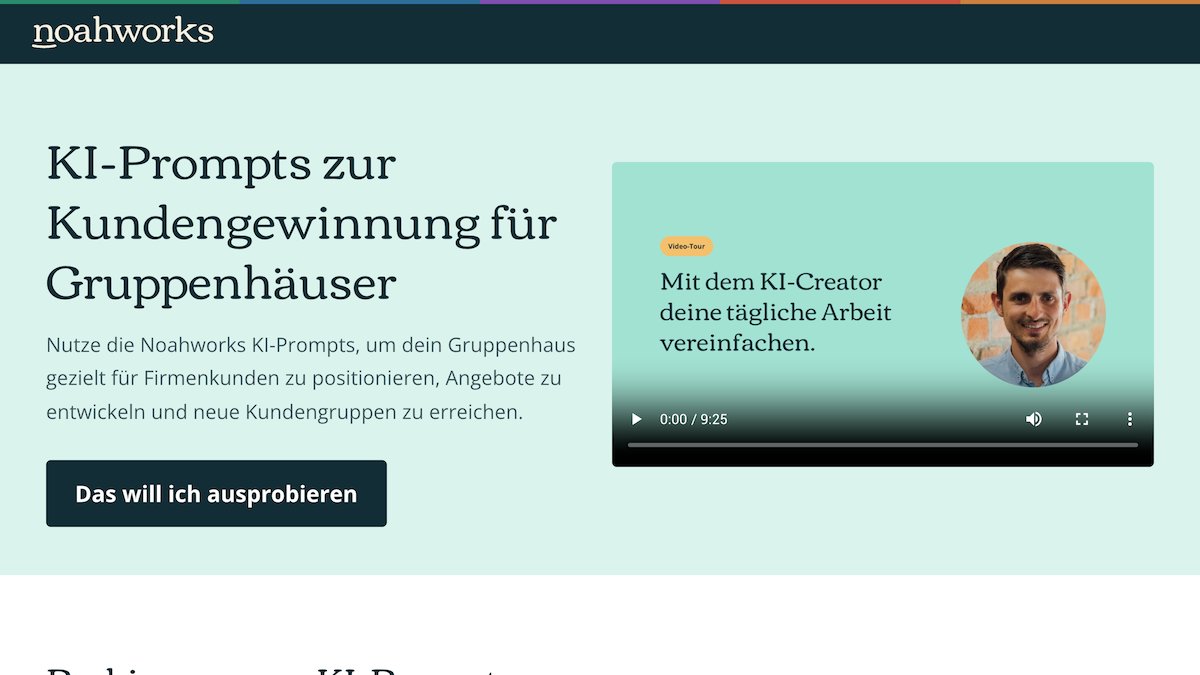 Screenshot: Noahworks KI-Creator