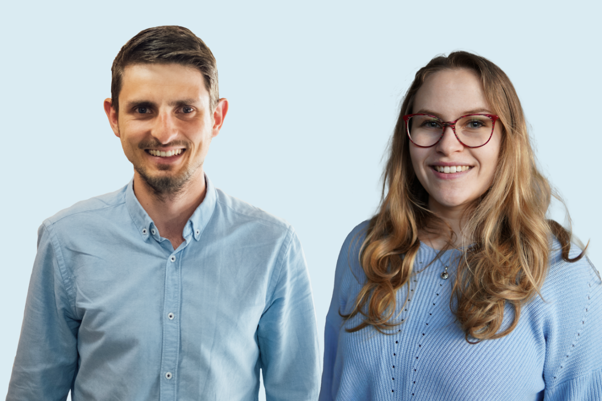 Bild von Thomas und Clara.