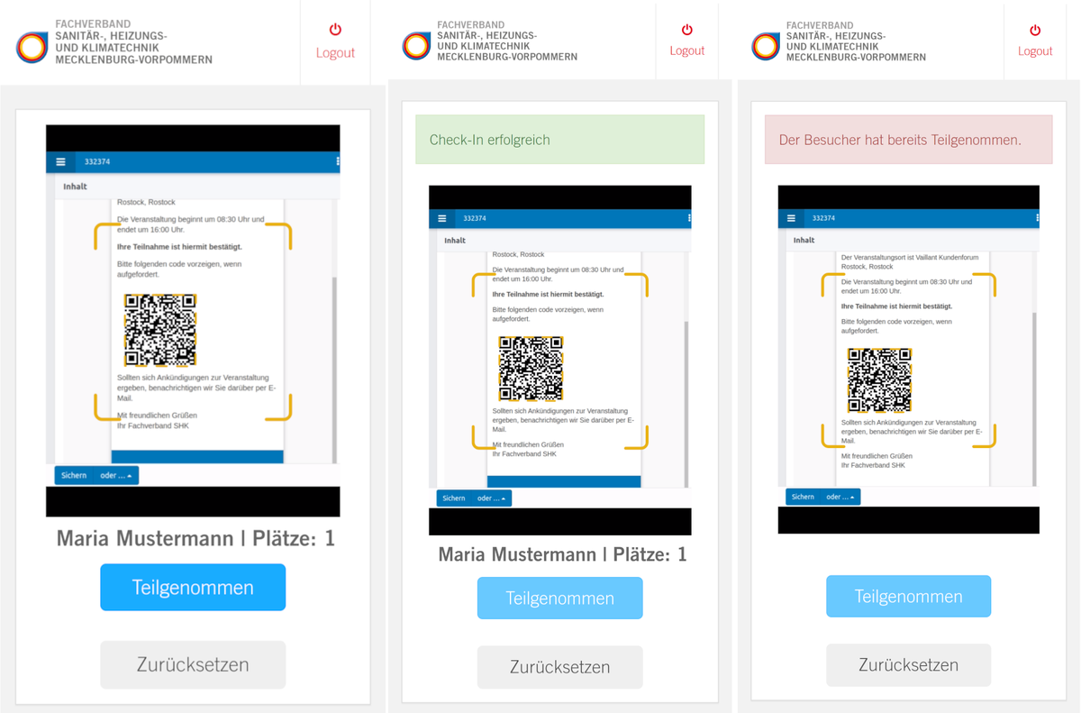 Mehr Komfort für Teilnehmende: Der QR-Code-Checkin für Veranstaltungen