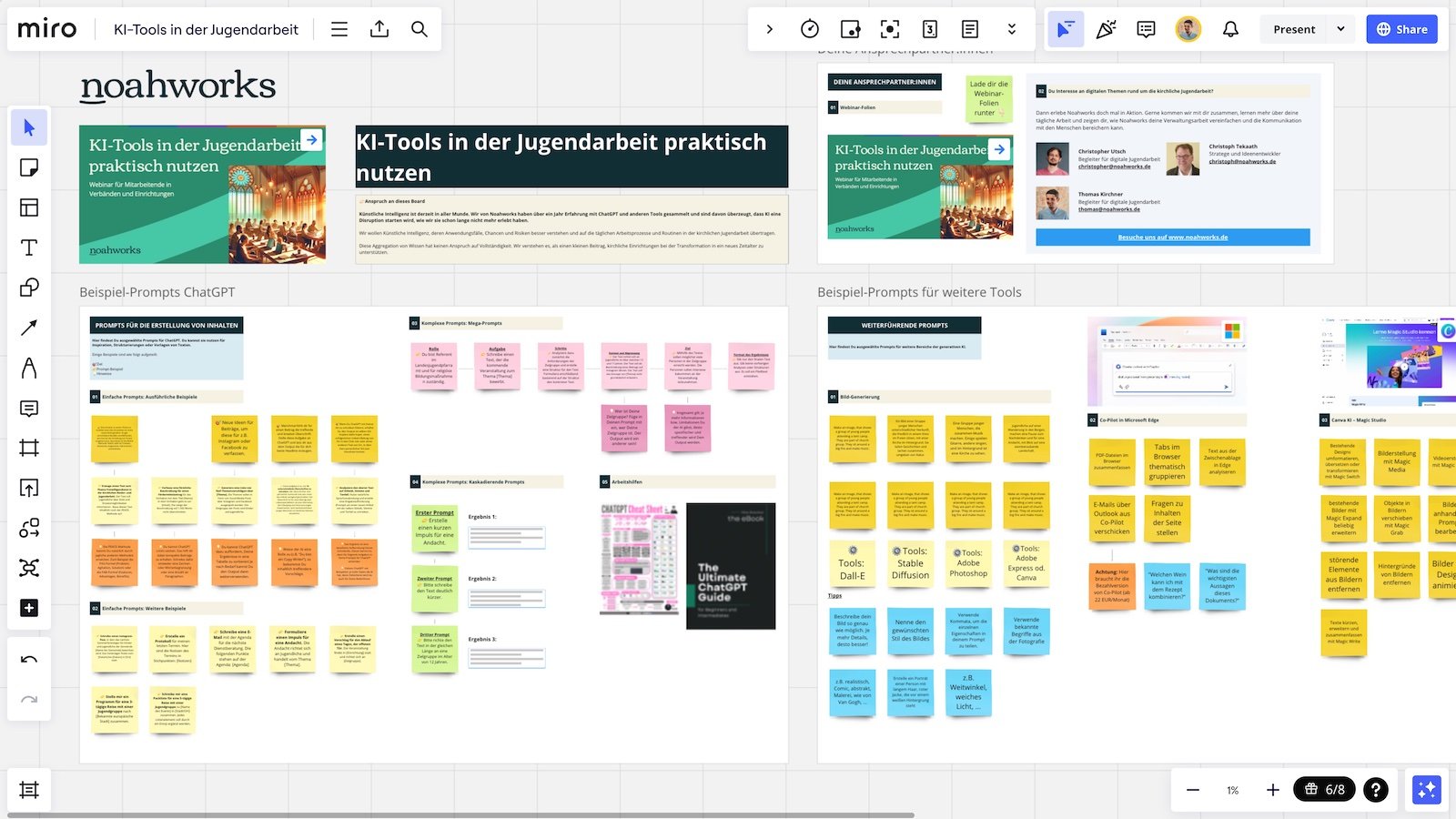 Screenshot: Miro-Board