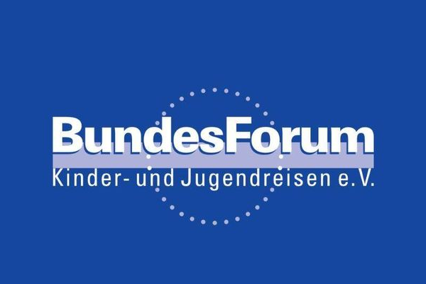 Logo: Bundesforum Kinder- und Jugendreisen