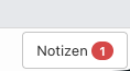 Screenshot aus der Software: geöffnetes Event mit Notiz rechts unten.